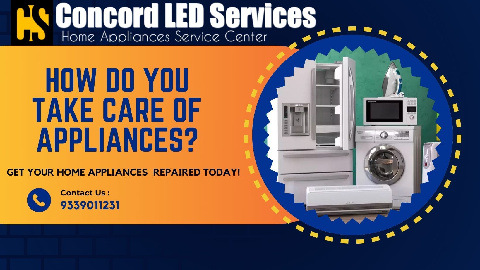 Home Appliances Service Centre in Kolkata Call 9339011231